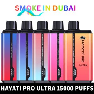 HAYATI Pro Ultra 15000 Puffs dual flavours 2% Nicotine Disposable Vape in Dubai - View 2 - Buy in Dubai