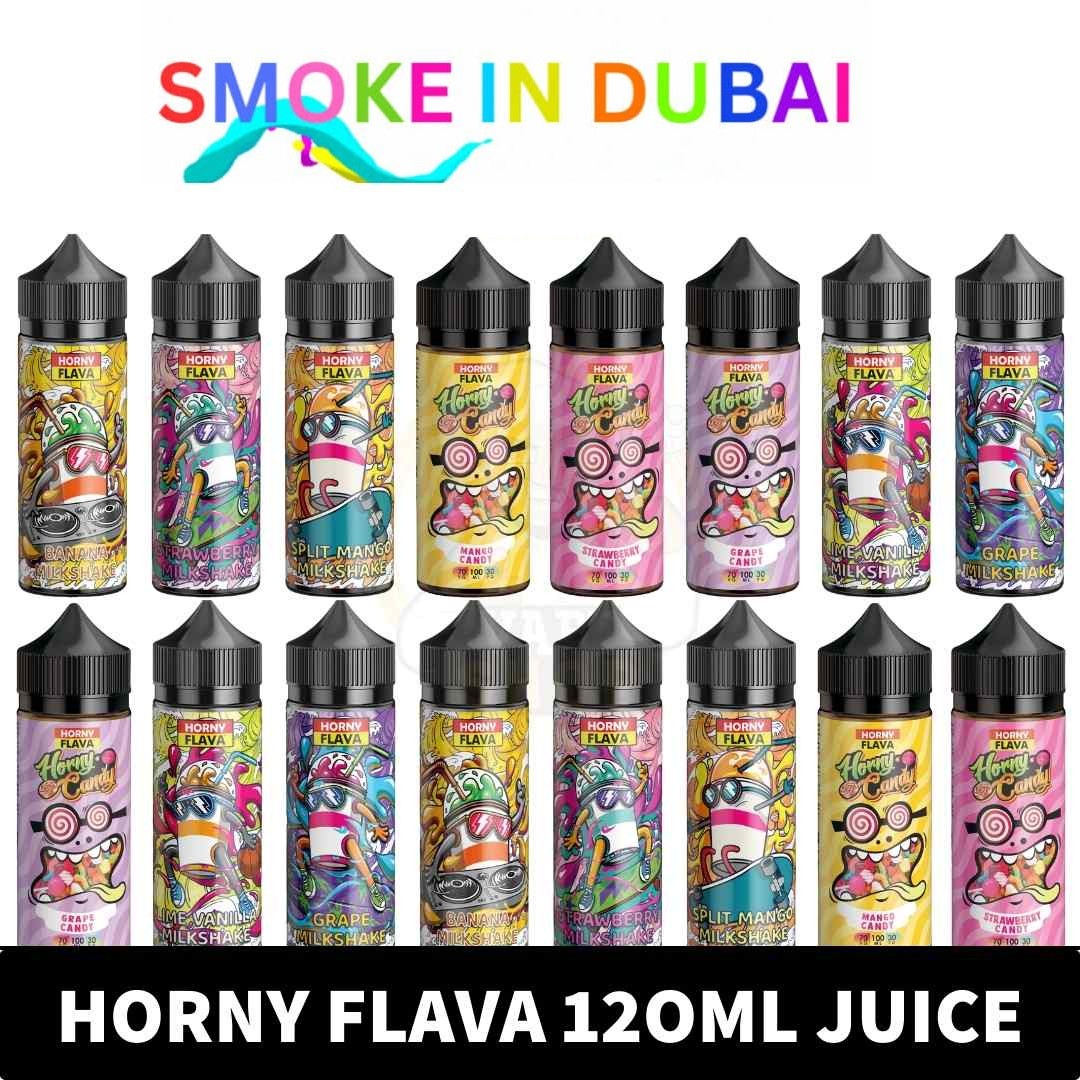 HORNY FLAVA 120ml E-Liquid 3mg Vape Juice in Dubai - View 3 - Buy in Dubai