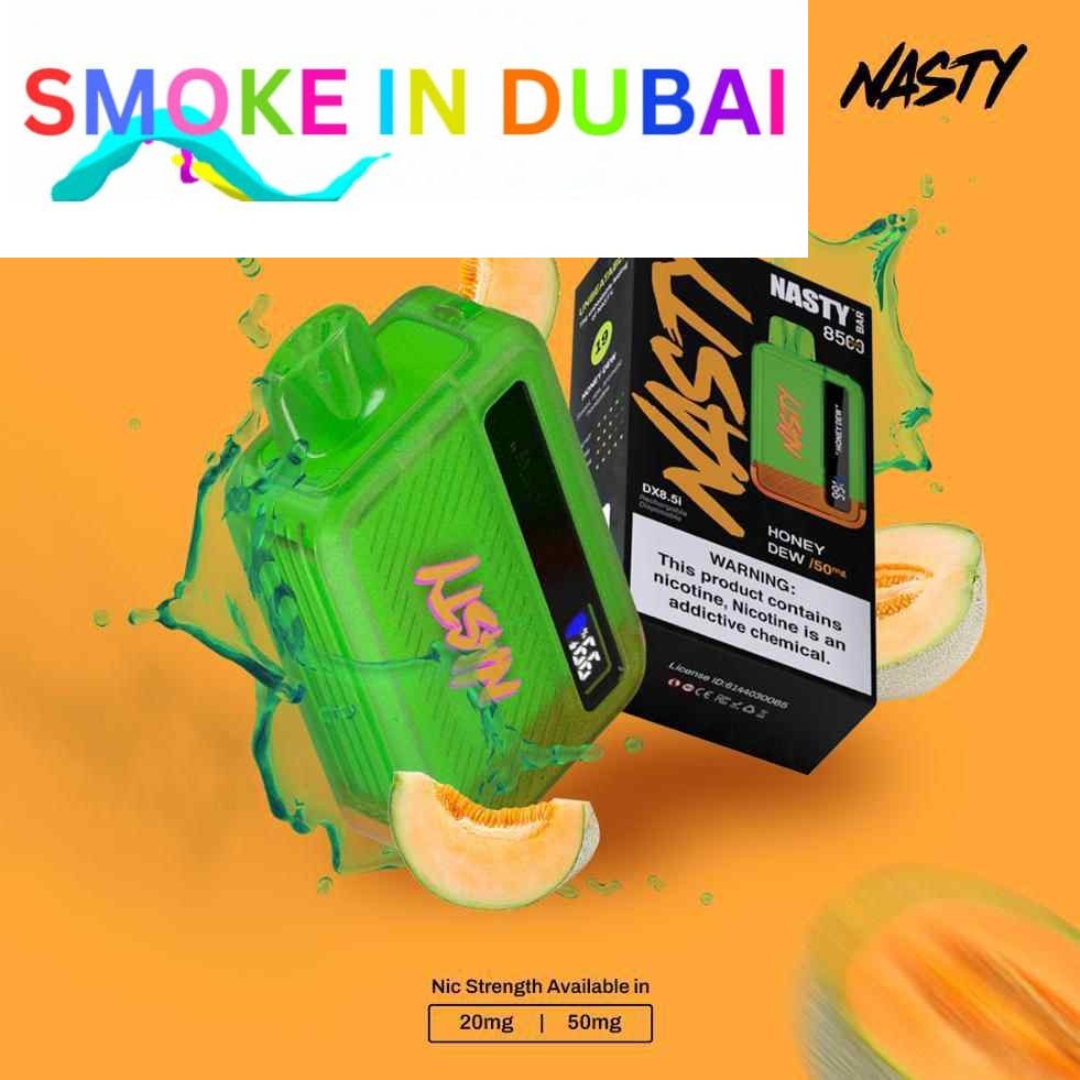NASTY Bar 8500 Puffs 20 Mg & 50 Mg Disposable Vape - View 8 - Buy in Dubai