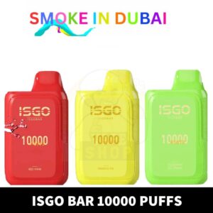 ISGO BAR 10000 Puffs 5% nicotine Disposable Vape shop In Dubai - View 2 - Buy in Dubai
