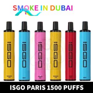 ISGO Paris Disposable Vape 1500 Puffs - View 2 - Buy in Dubai