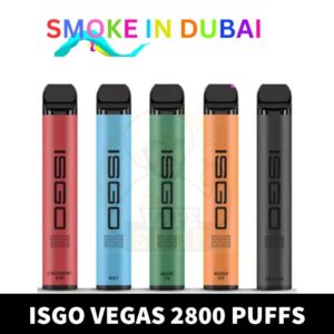 ISGO VEGAS 2800Puffs - View 2 - Buy in Dubai