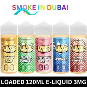Loaded E-liquid 120ml 3mg Nicotine All Flavors In Dubai - View 2 - Buy in Dubai