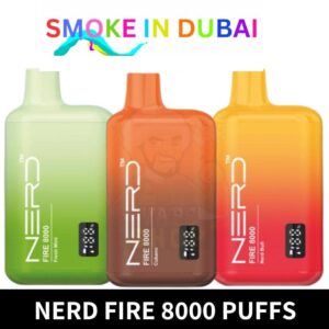 Nerd Fire 8000 Puffs Disposable Vape In Dubai - View 2 - Buy in Dubai