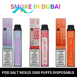 Pod Salt Nexus 3500 puffs disposable vape in dubai - View 2 - Buy in Dubai