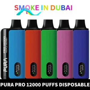 PURA Pro 12000 Puffs 20 MG and 50MG Disposable Vape - View 2 - Buy in Dubai
