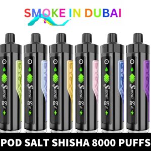POD SALT Shisha 8000 Puffs 3MG Disposable Vape - View 2 - Buy in Dubai