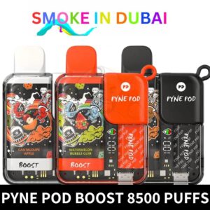 Pyne Pod Boost 8500 Puffs 5% Nicotine Rechargeable Vape in Dubai - View 2 - Buy in Dubai
