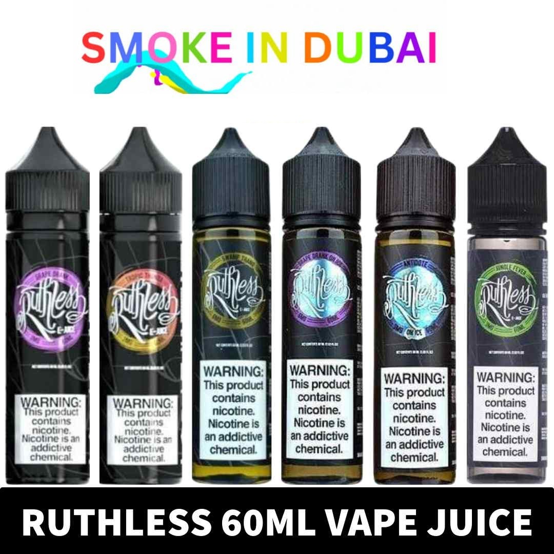 RUTHLESS 60ML E-JUICE Vape Juice In DUBAI UAE - View 2 - Buy in Dubai