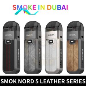SMOK Nord 5 Leather Series 80W Pod System kit In Dubai - View 2 - Buy in Dubai