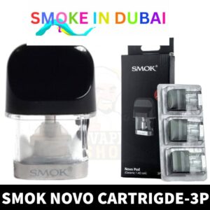 Smok Novo Replacement Pod 3 Pack - View 2 - Buy in Dubai