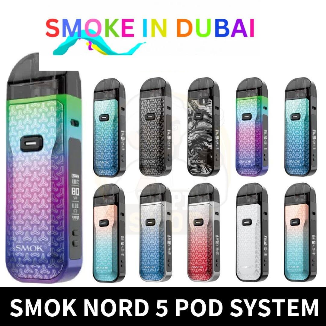 SMOK Nord 5 regular series 80W Pod System kit in Dubai - View 3 - Buy in Dubai