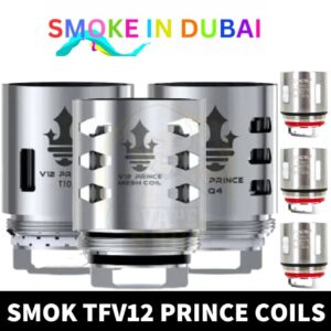 SMOK TFV12 PRINCE COILS V12-3PACK-M4/Q4/X6/T10 - View 2 - Buy in Dubai