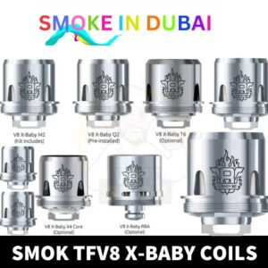 SMOK TFV8 X-BABY REPLACEMENT COILS - View 2 - Buy in Dubai