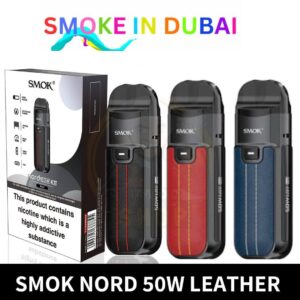 Smok Nord 50w 1800mAh (Leather Series) Pod System In Dubai - View 2 - Buy in Dubai