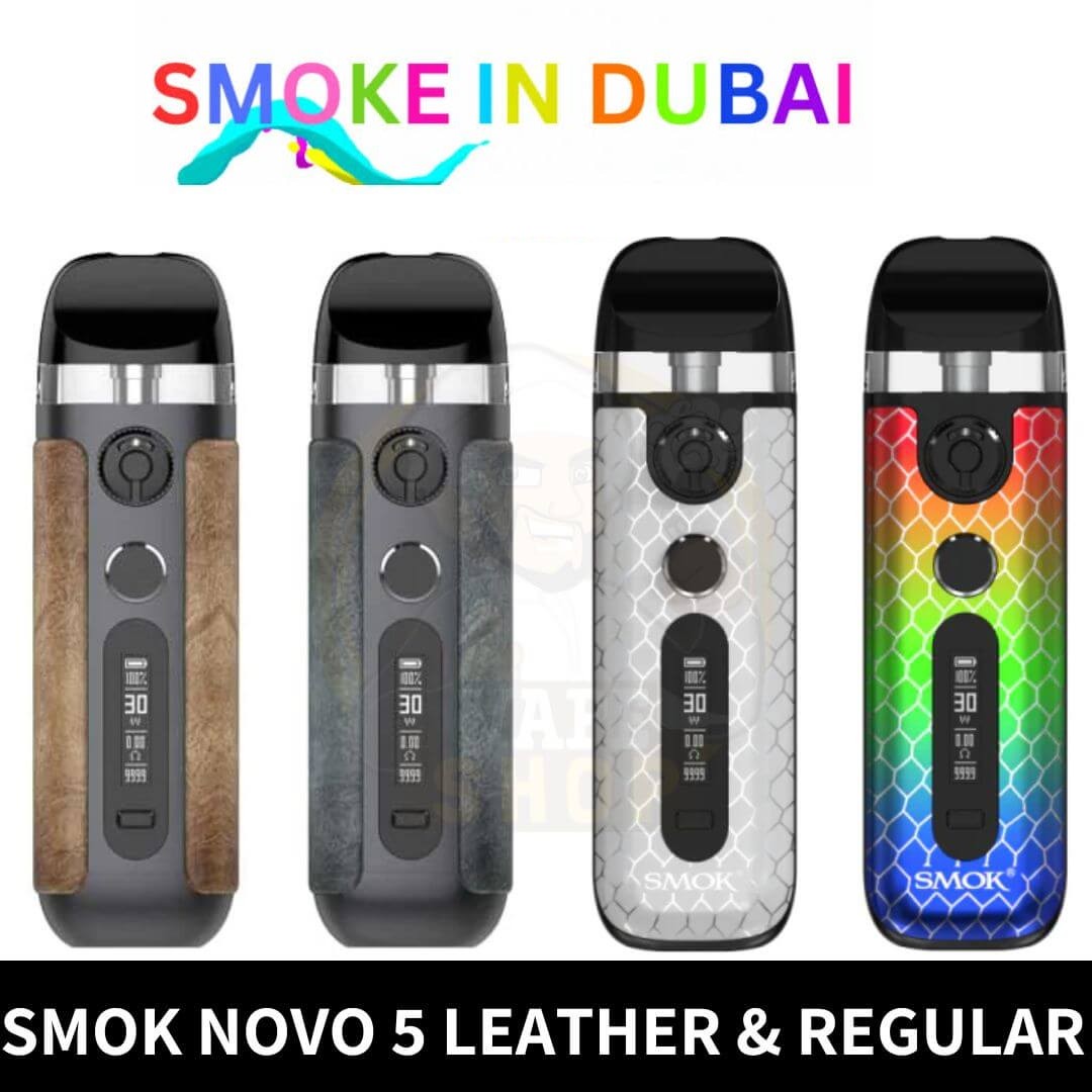 Smok Novo 5 (leather & Regular Series) Pod System In Dubai - View 2 - Buy in Dubai