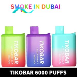 Tikobar 6000 Puffs Disposable Vape Rechargeable Buy in UAE Dubai - View 2 - Buy in Dubai