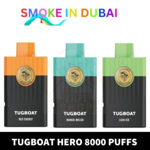 TUGBOAT HERO 8000 puffs disposable in dubai - View 2 - Buy in Dubai