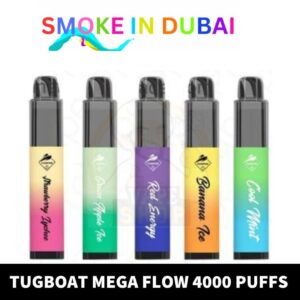 New Tugboat Mega Flow Disposable Vape 4000Puffs - View 2 - Buy in Dubai