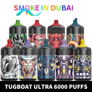 Tugboat Ultra Rechargeable Disposable Kit 6000 Puffs 15ml - View 2 - Buy in Dubai