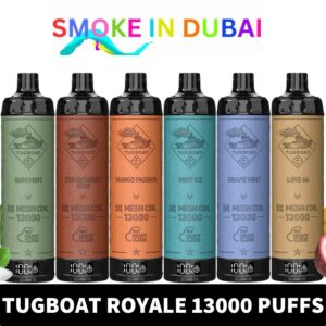 Tugboat Royal 13000 Puffs 50mg Disposable Vape in Dubai, UAE - View 2 - Buy in Dubai