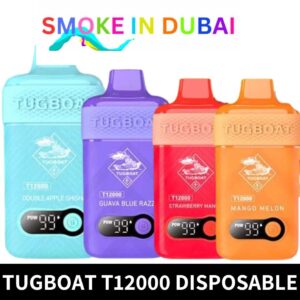 Tugboat T12000 puffs 50 MG rechargeable vape in Dubai uae - View 2 - Buy in Dubai