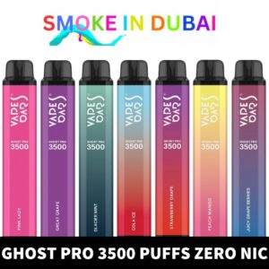 VAPES BARS Ghost Pro 3500 Puffs (0%) Zero Nicotine Disposable Vape in Dubai - View 2 - Buy in Dubai