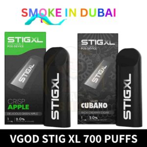 Vgod Stig XL 700 Puffs Disposable Vape in Dubai - View 2 - Buy in Dubai