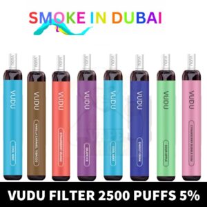 VUDU Filter 2500 Puffs 5% Disposable Buy in UAE Dubai Vape Shop - View 2 - Buy in Dubai