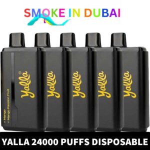 YALLA 24000 Puffs 50MG Nicotine disposable vape - View 2 - Buy in Dubai