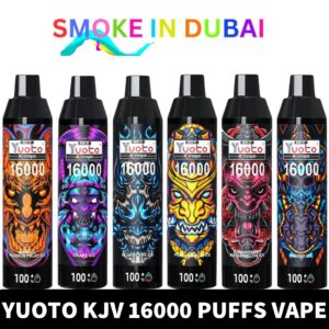 YUOTO KJV 16000 Puffs 5% Nicotine Disposable Vape in Dubai - View 2 - Buy in Dubai