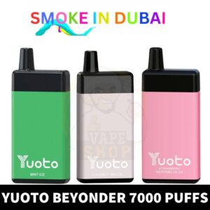 Yuoto Beyonder Disposable 7000 Puffs 50mg Rechargeable Vape in Dubai - View 2 - Buy in Dubai