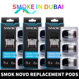 SMOK Novo Replacement Pods in Dubai - View 2 - Buy in Dubai