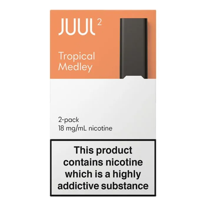 Trophical Medley juul2 pods | Tropical Fruit Ice - Buy Online in Dubai